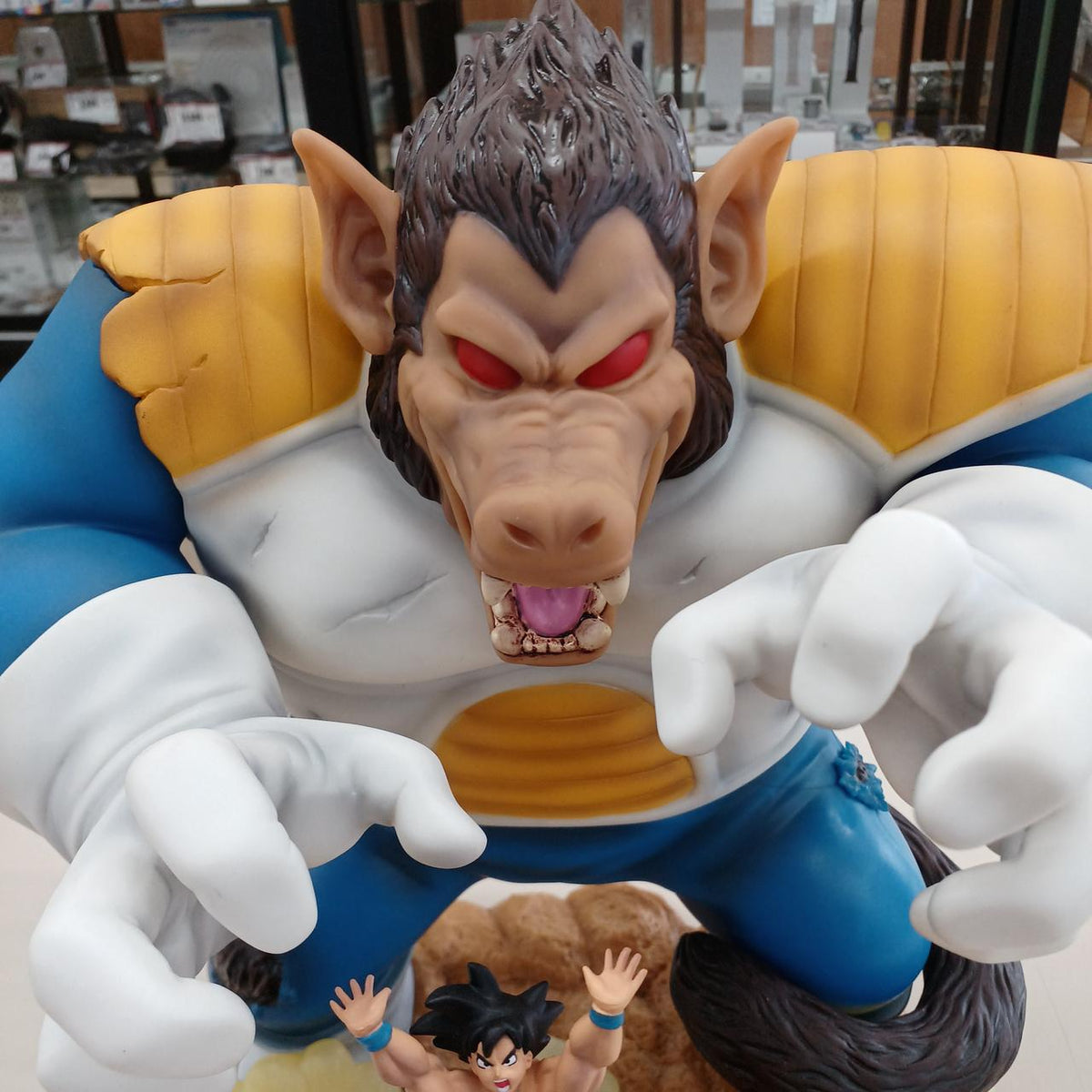 Bandai Dragon Ball Figure Prize A: Great Ape Vegeta VS Son Goku