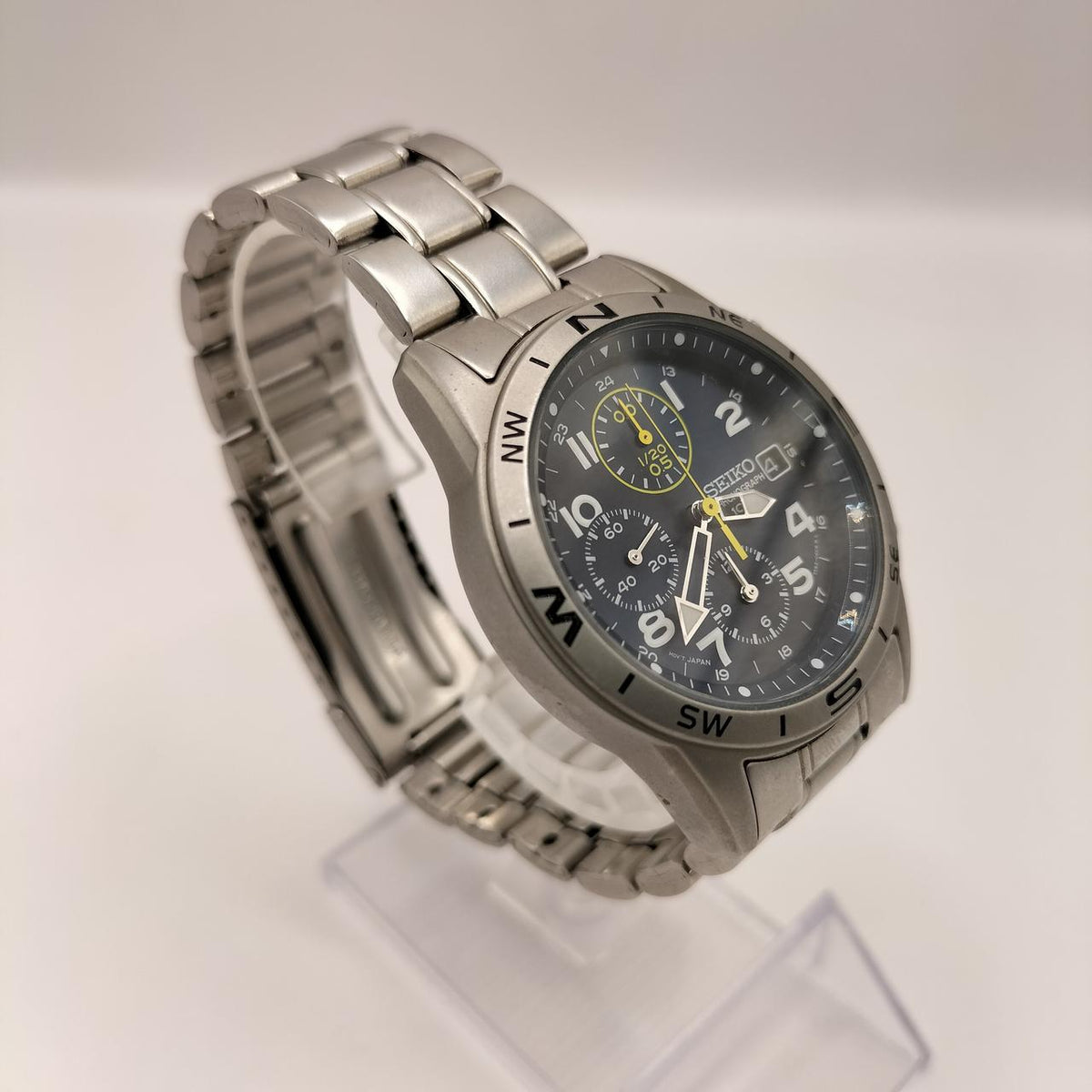 SEIKO Wristwatch Chronograph 7T92-0DX0