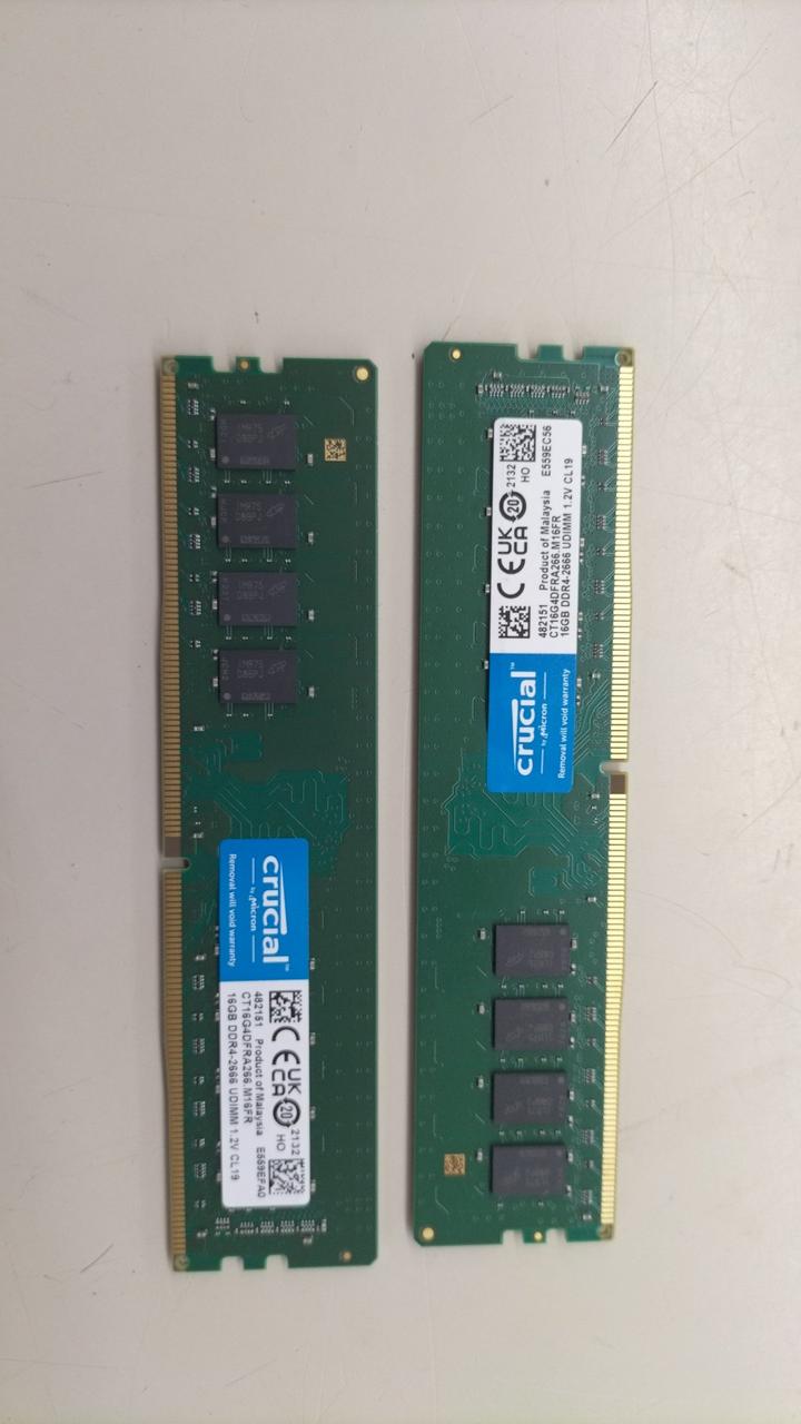 CRUCIAL DDR4 Memory MTA16ATF2G64AZ-3G2J1