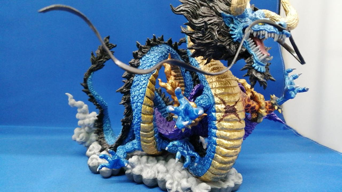 BANDAI Kaido - Soul Hero Statue - Metallic Color VER. "Ichiban Kuji One Piece EX - The Warriors Who Joined Arms with Dragons"