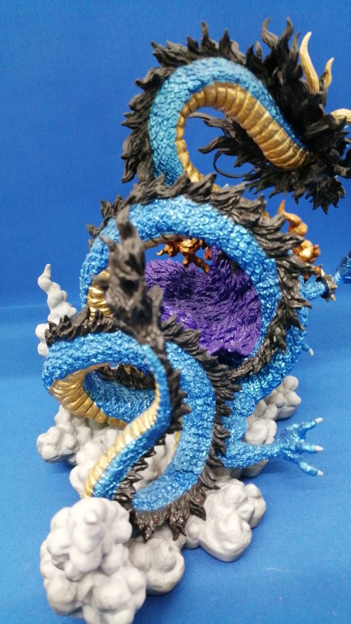 BANDAI Kaido - Soul Hero Statue - Metallic Color VER. "Ichiban Kuji One Piece EX - The Warriors Who Joined Arms with Dragons"