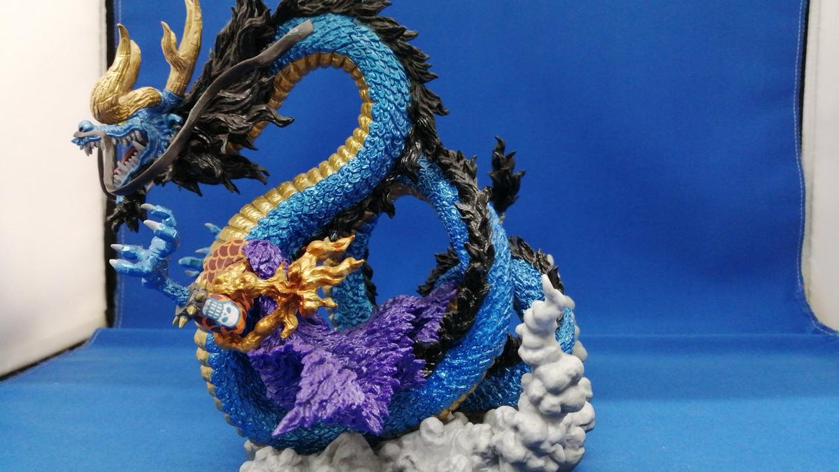 BANDAI Kaido - Soul Hero Statue - Metallic Color VER. "Ichiban Kuji One Piece EX - The Warriors Who Joined Arms with Dragons"