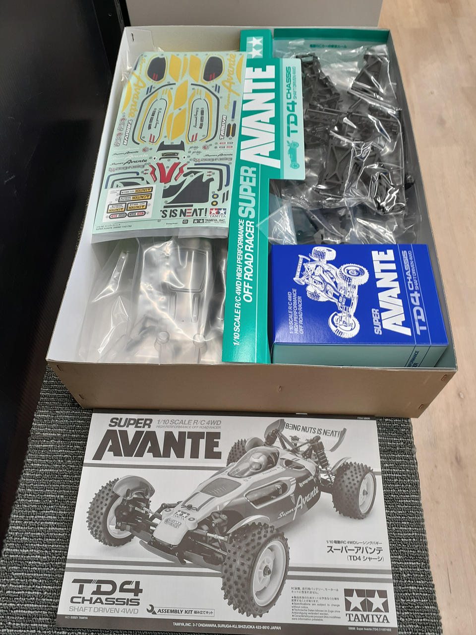TAMIYA RC 4WD Racing Buggy Super Avante