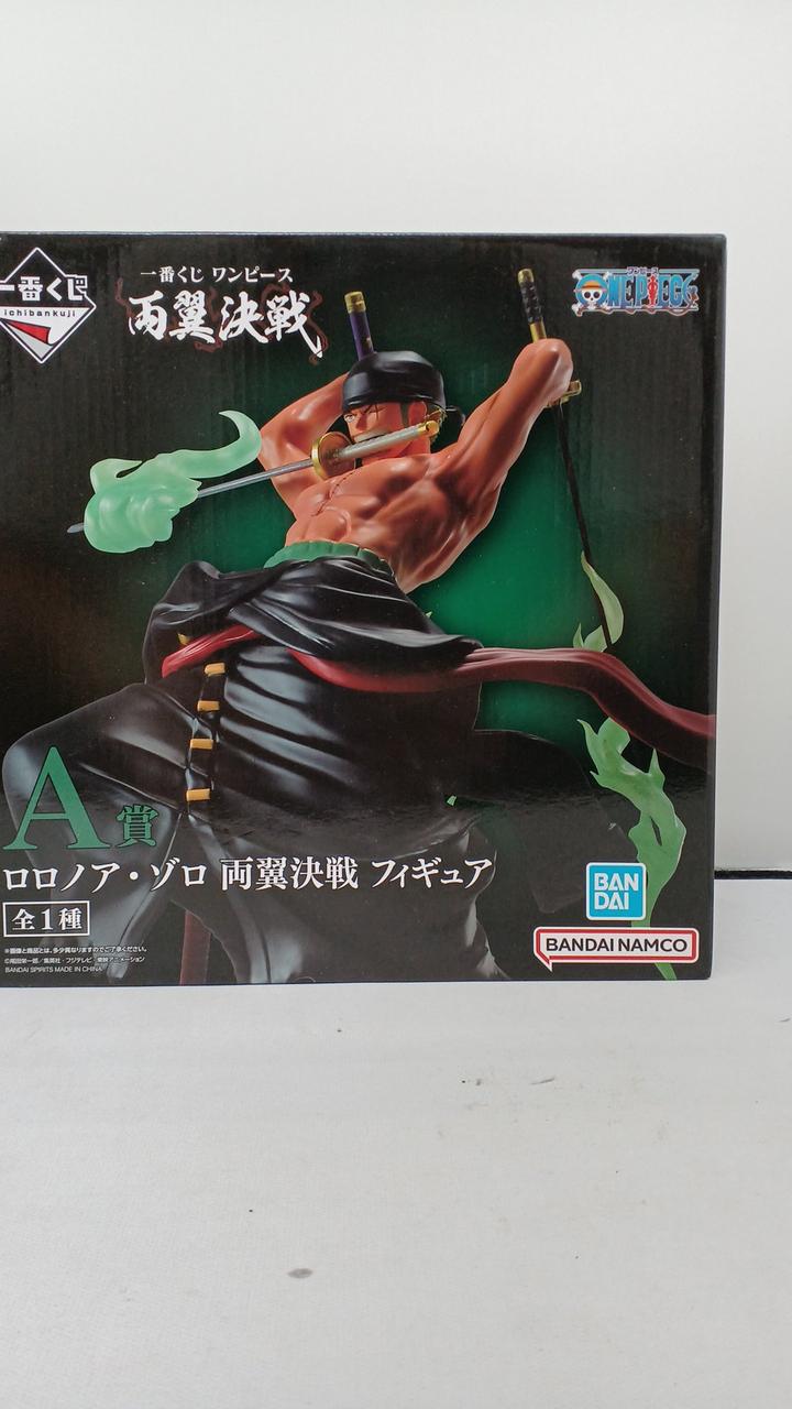 BANDAI Prize A Roronoa Zoro Left and Right Wings Battle Figure Ichiban Kuji One Piece Double Wing Battle