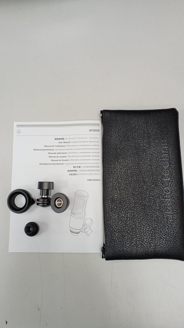AUDIO-TECHNICA Condenser Microphone Set AT2020/AT8458A/AT8175