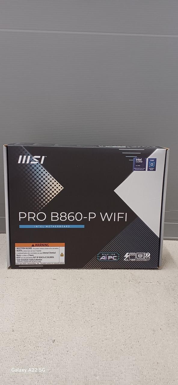 MSI Motherboard PRO B860-P WIFI