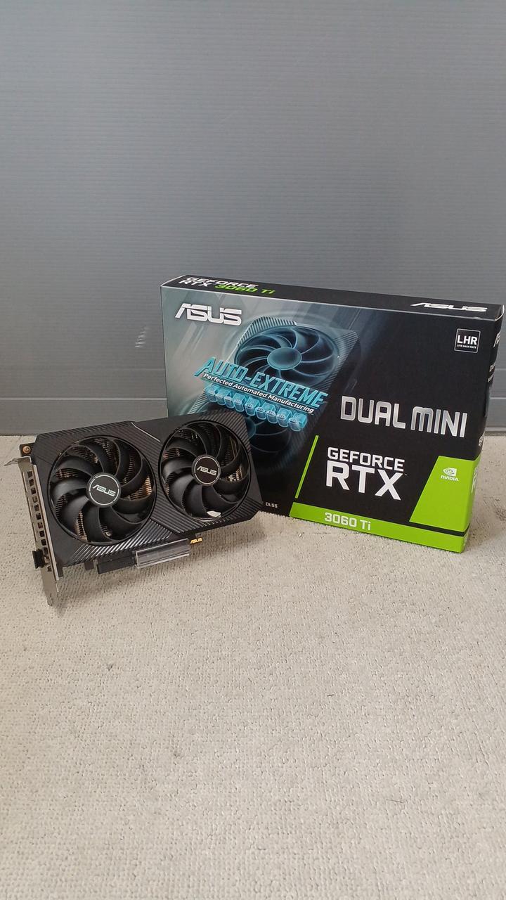 ASUS Graphics Card DUAL-RTX3060TI-8G-MINI-V2