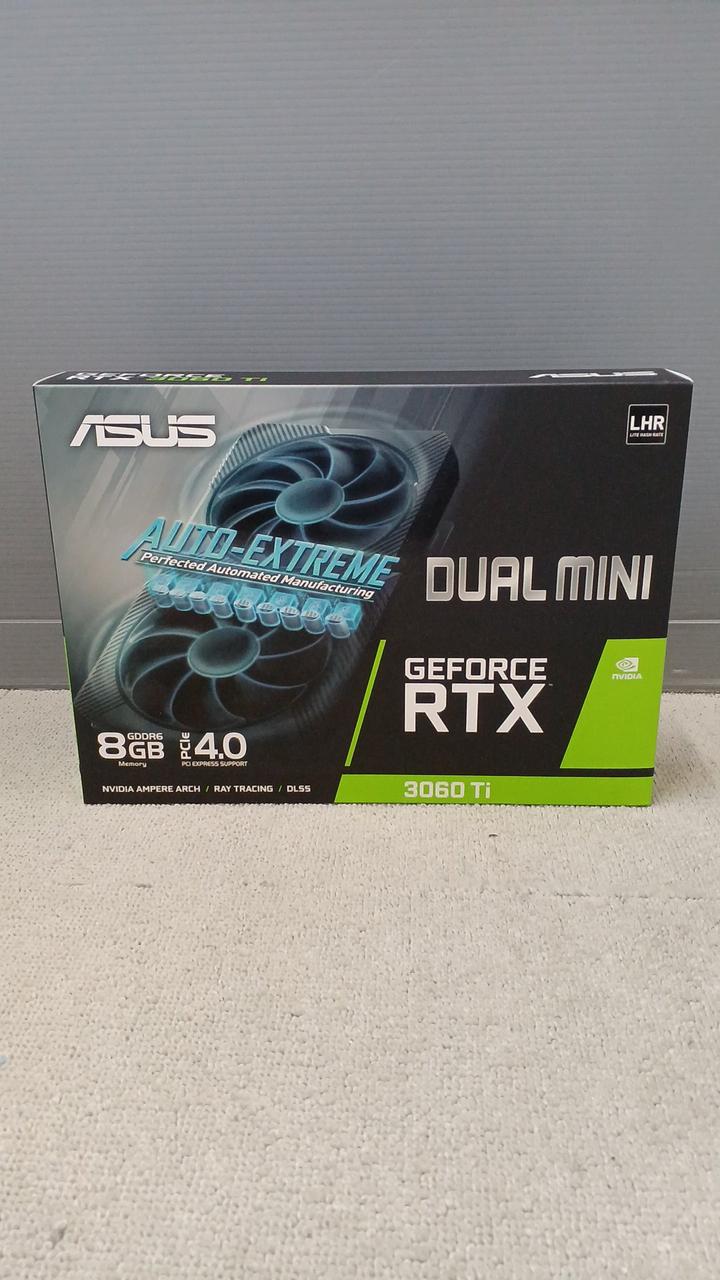 ASUS Graphics Card DUAL-RTX3060TI-8G-MINI-V2