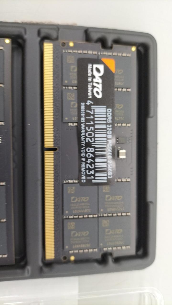 DATO PC Memory DDR5 44800 32GB Set of 2