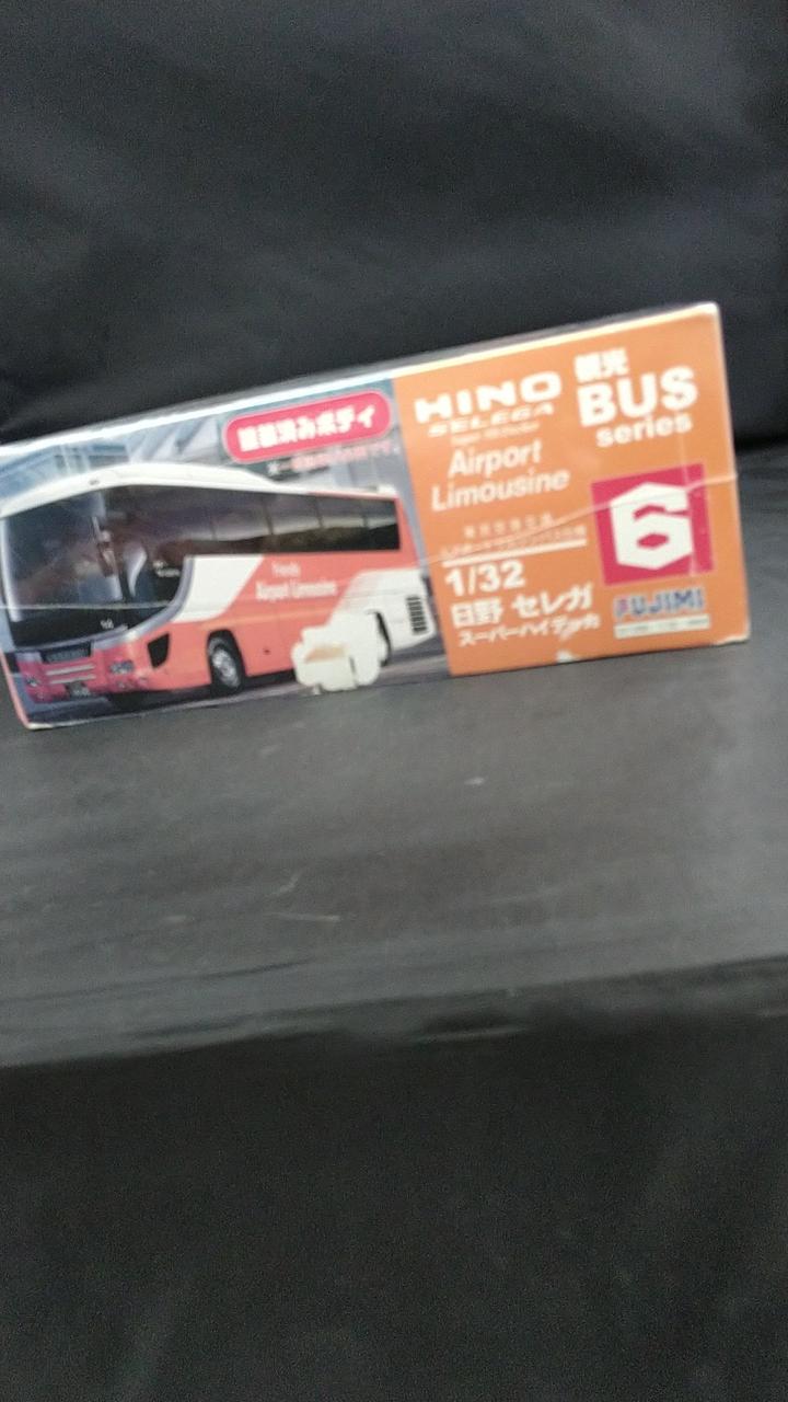 FUJIMI Plastic Model Hino Selega SHD Tokyo Airport Transportation Airport Limousine Specification