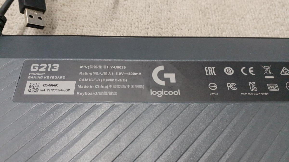LOGICOOL Gaming Keyboard G213