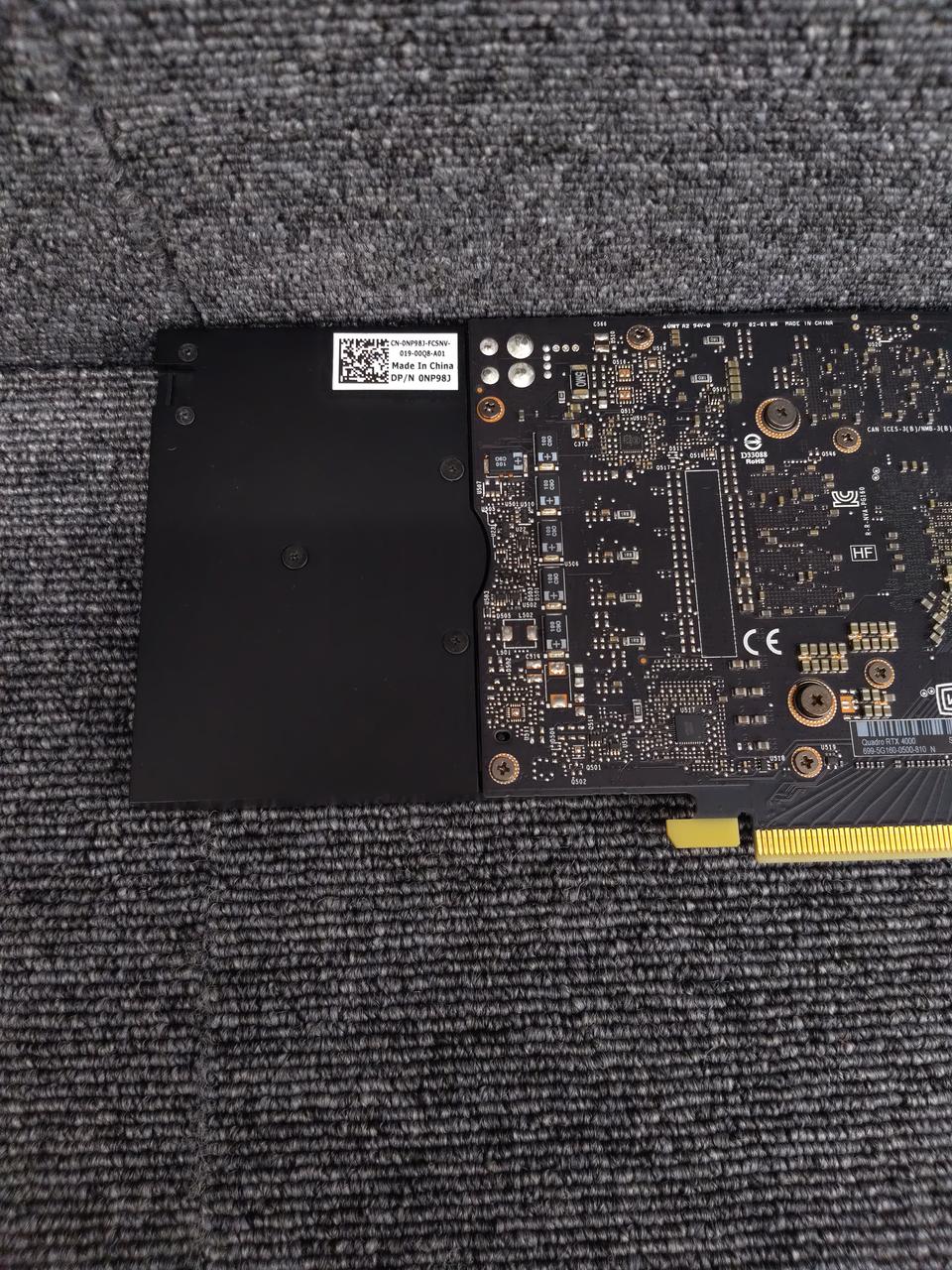 NVIDIA Graphics Card: QUADRO RTX 4000