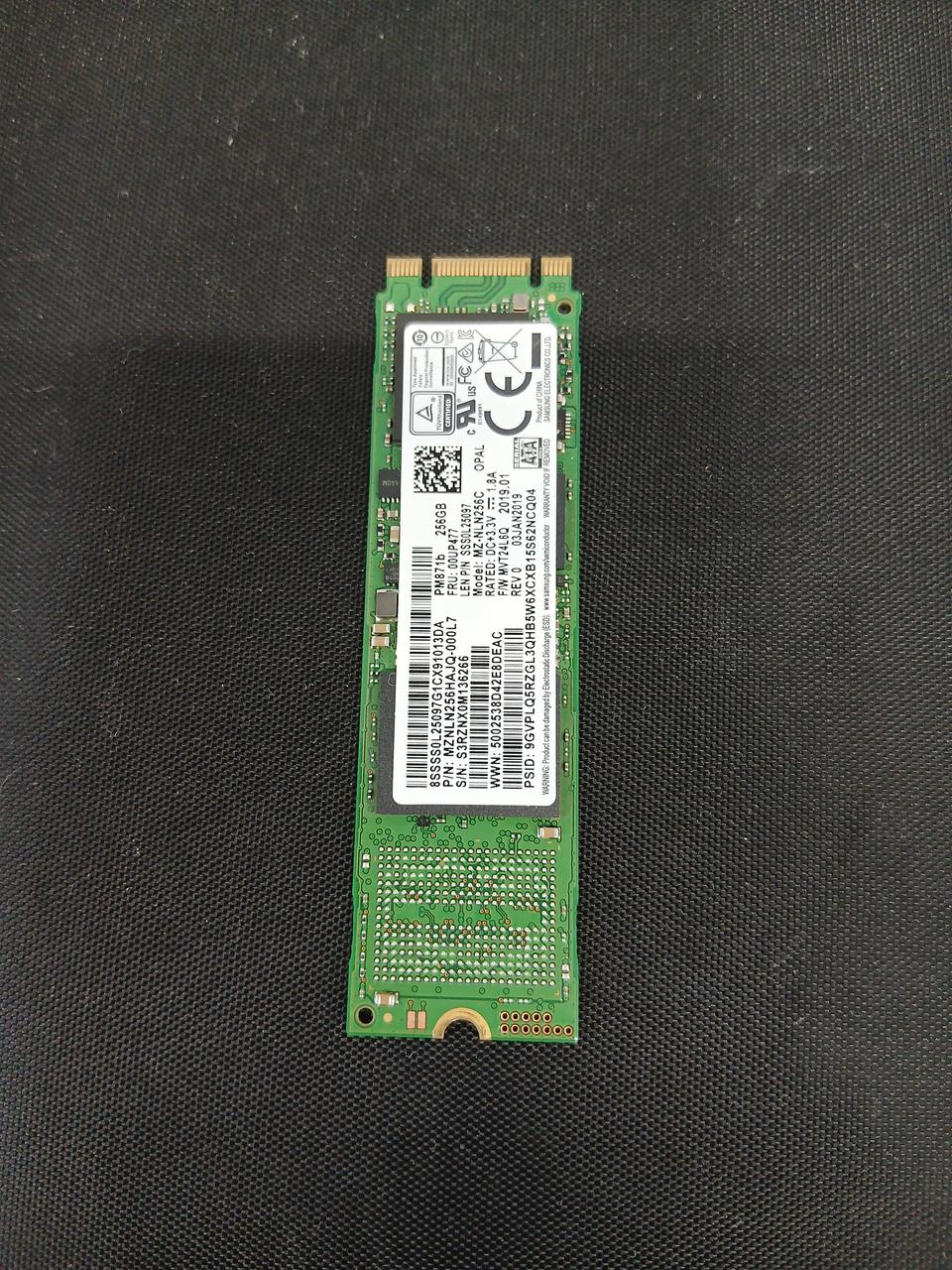SAMSUNG M.2 SSD MZNLN256HAJQ