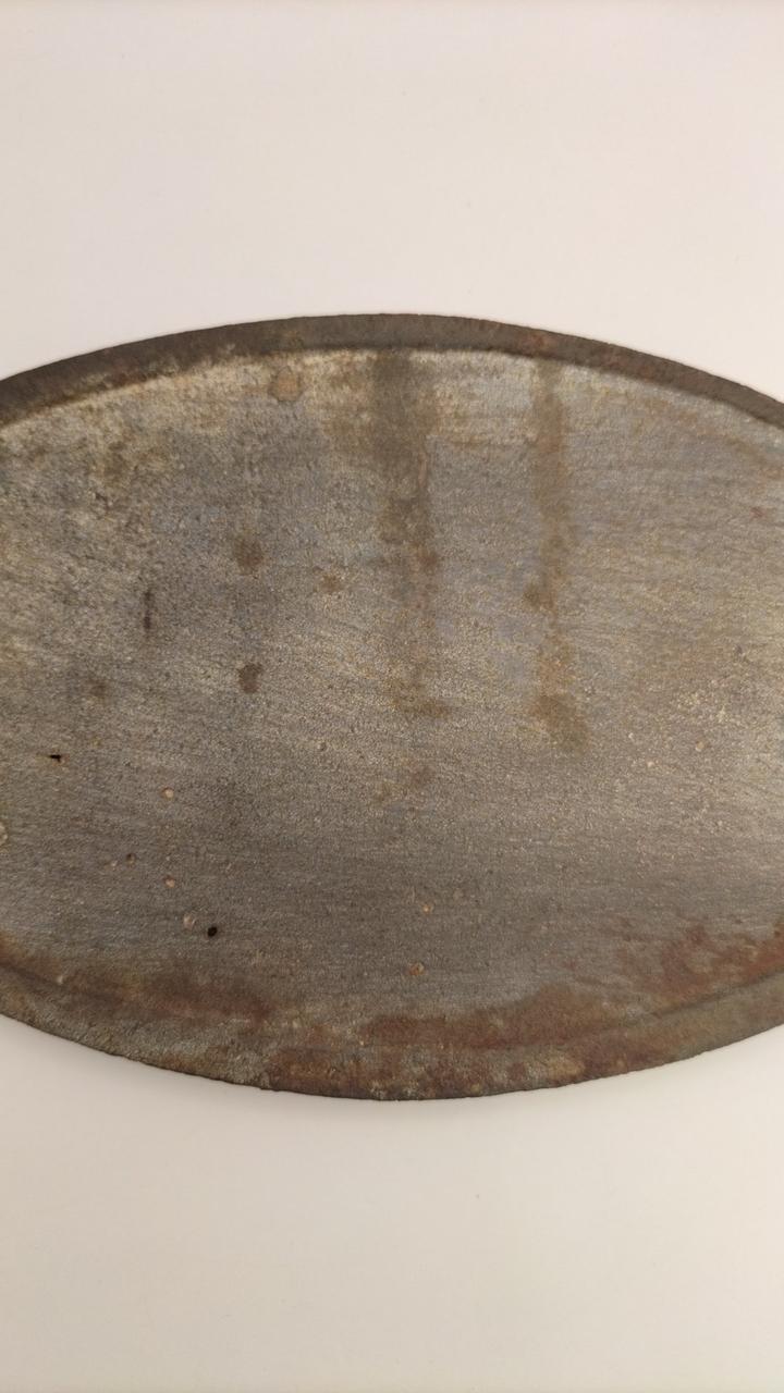 unclear Railway Plate, Nippon Rolling Stock Company, Showa 9 (1944)