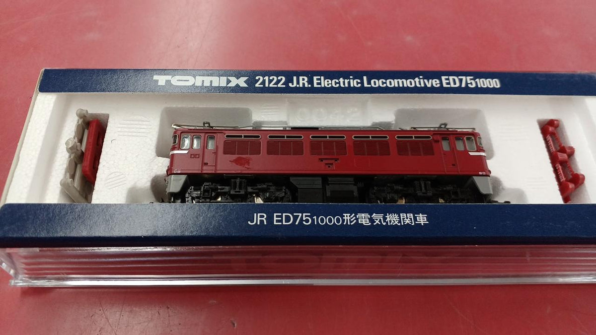 TOMIX N Gauge 2122 JR ED75 Class 1000 Electric Locomotive