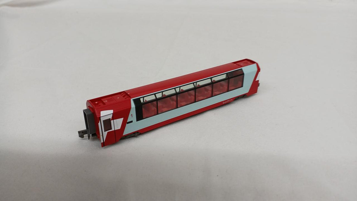 KATO Alps Glacier Express Starter Set 3-Car 10-021 Additional 4-Car 10-1146