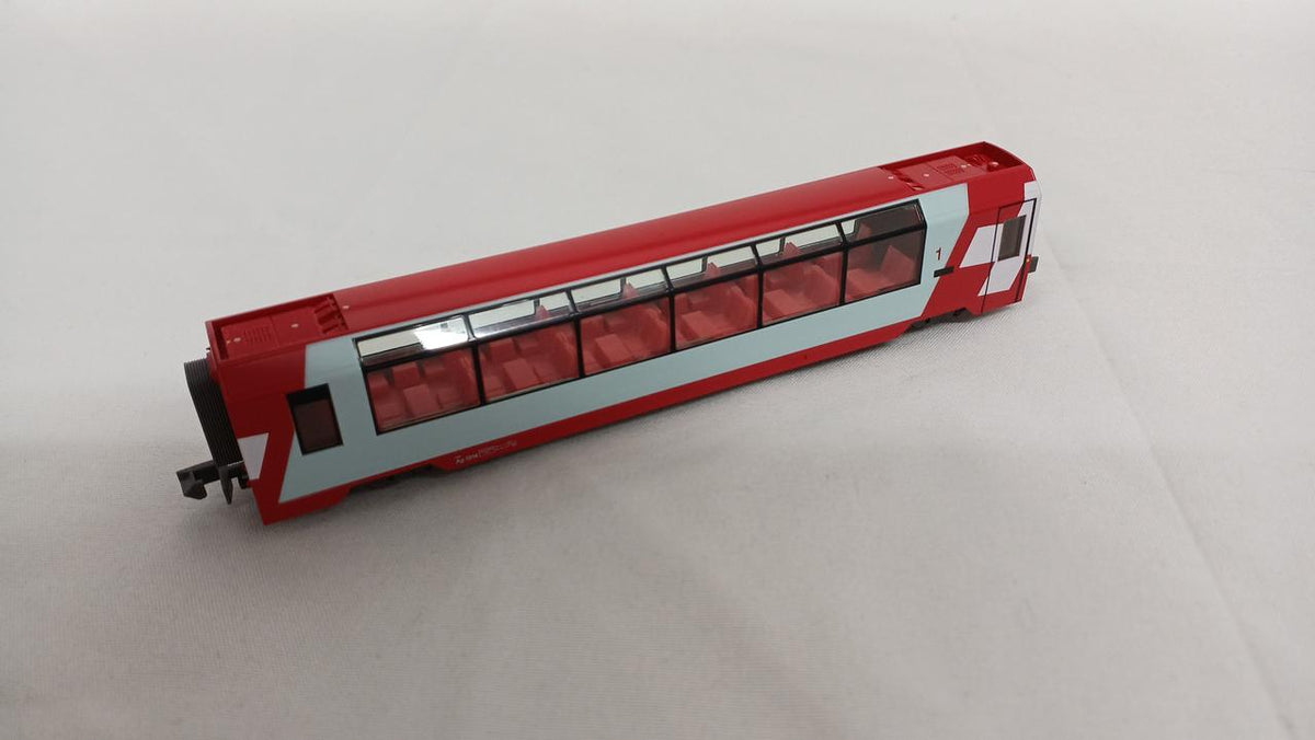 KATO Alps Glacier Express Starter Set 3-Car 10-021 Additional 4-Car 10-1146