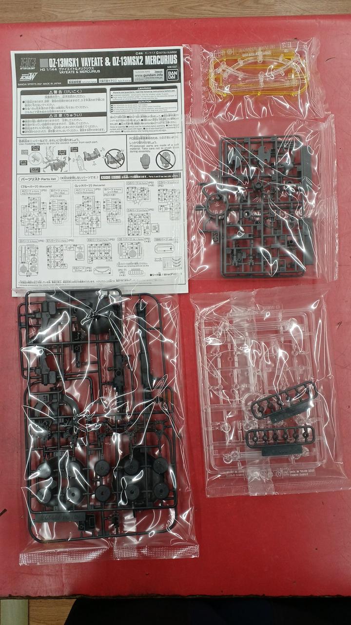 BANDAI Gunpla HG Viate & Mericurious