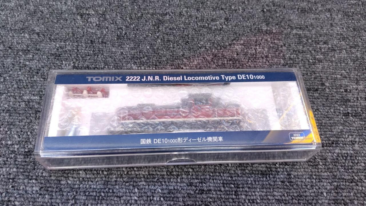 TOMIX N Gauge JNR DE10 Class 1000 Diesel Locomotive 2222