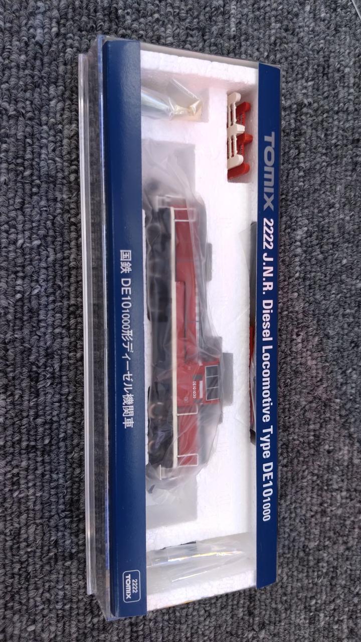 TOMIX N Gauge JNR DE10 Class 1000 Diesel Locomotive 2222