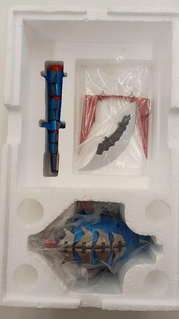BANDAI Chogokin Soul Daiku Maryu Gaiking GX-05R Daiku Maryu Gaiking Repainted Version - Banzai Thrifting | BanzaiHobby