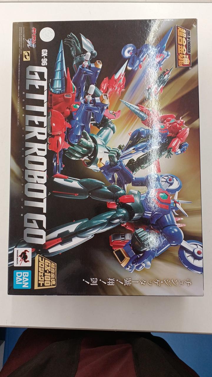 BANDAI Getter Robo Go (GO) Chogokin Soul GX-96 Getter Robo Go - Banzai Thrifting | BanzaiHobby