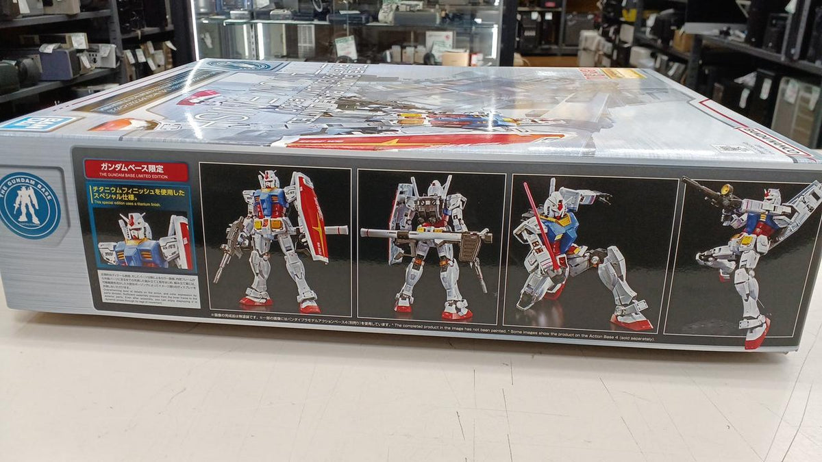 BANDAI Gunpla 1/100 RX-78-2 Gundam VER.3.0 Titanium - Banzai Thrifting | BanzaiHobby
