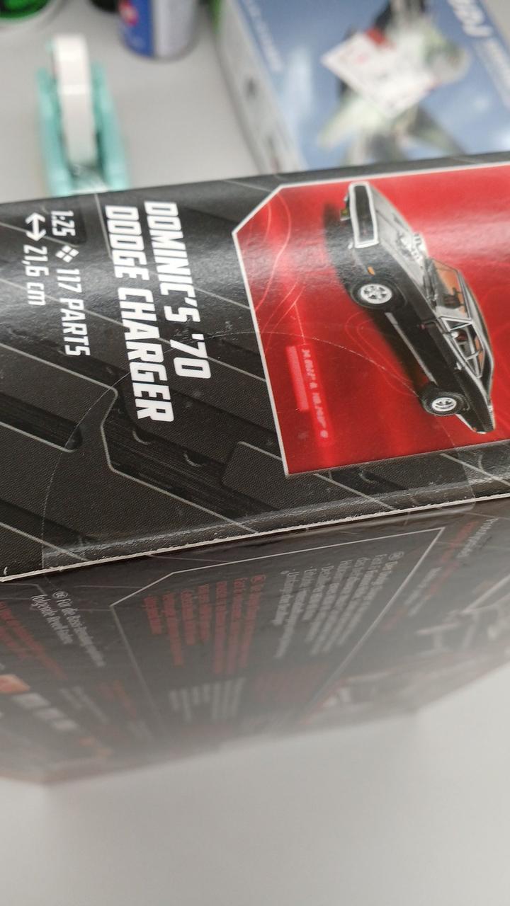 REVELL 1/25 Scale Plastic Model Dodge Charger "Dominic" "FAST & FURIO" - Banzai Thrifting | BanzaiHobby