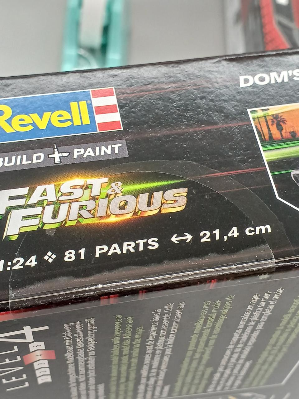 REVELL 1/24 Scale Plastic Model Primus GTX "Dominic" "FAST & FURIO" - Banzai Thrifting | BanzaiHobby