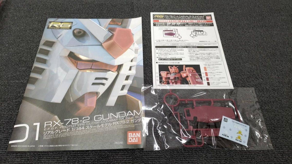 BANDAI Mobile Suit Gundam: Gihren's Ambition RX-78 Casval's Custom Gundam - Banzai Thrifting | BanzaiHobby