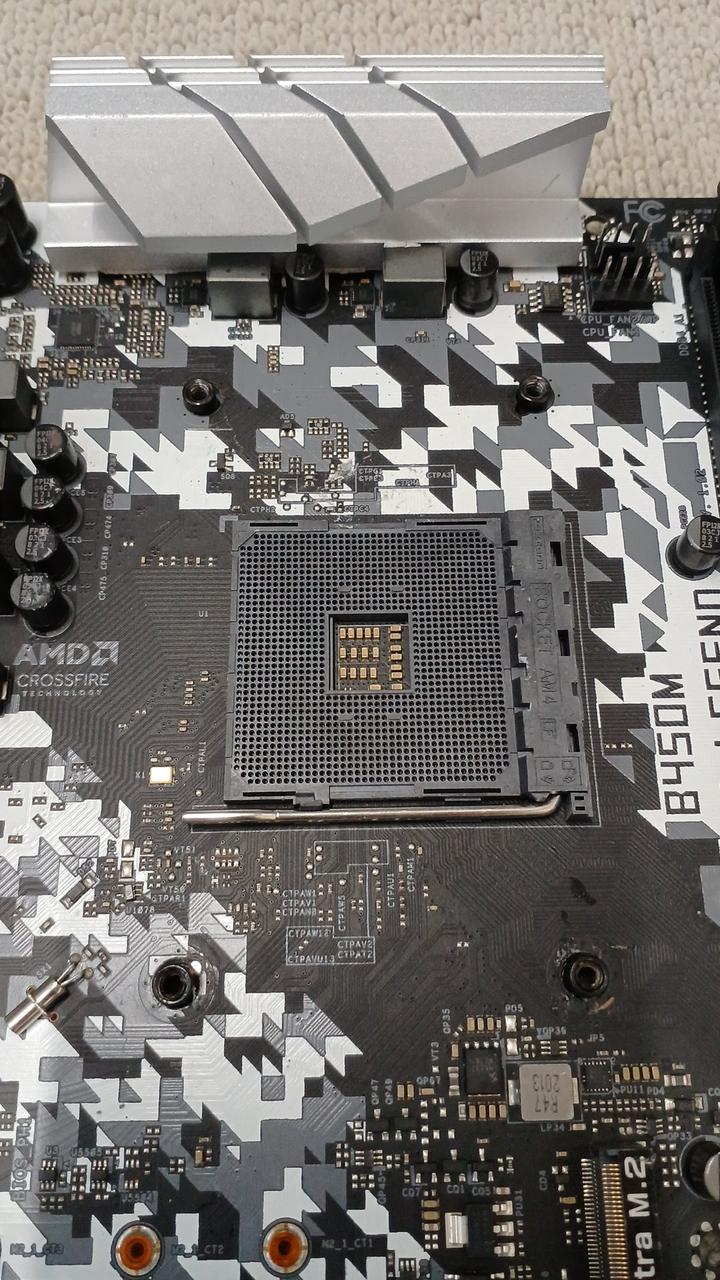 ASROCK Motherboard B450M STEEL LEGEND - Banzai Thrifting | BanzaiHobby