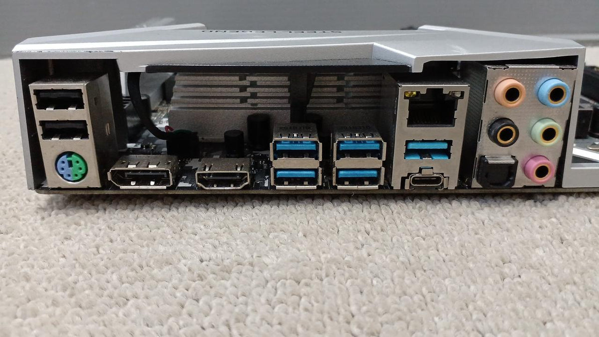 ASROCK Motherboard B450M STEEL LEGEND - Banzai Thrifting | BanzaiHobby