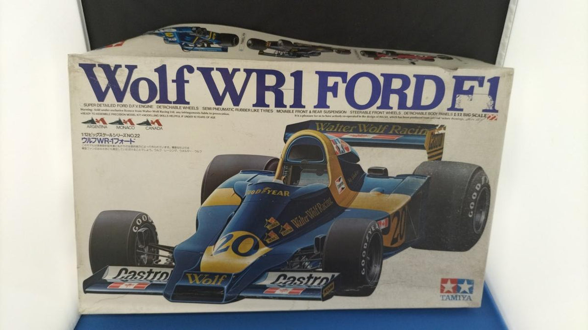 Tamiya WOLF WR1 FORD F1 1/12 Big Scale Series - Banzai Thrifting | BanzaiHobby