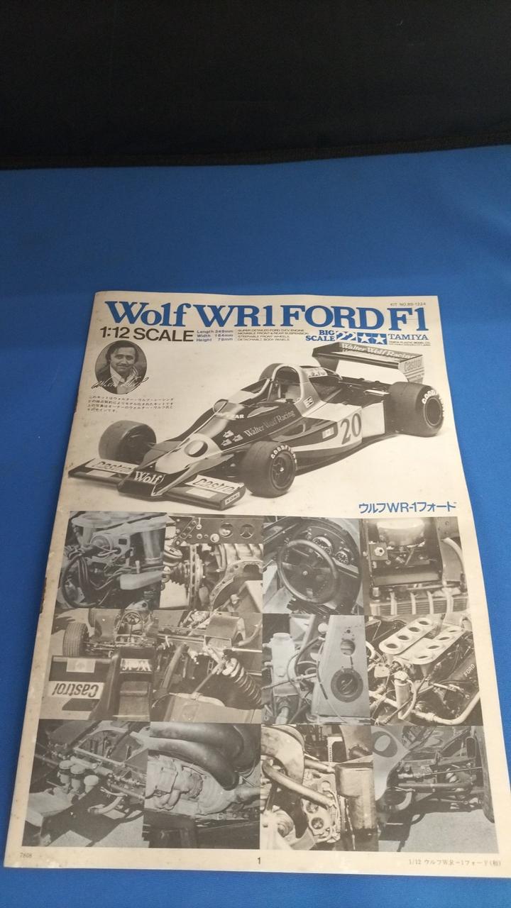 Tamiya WOLF WR1 FORD F1 1/12 Big Scale Series - Banzai Thrifting | BanzaiHobby