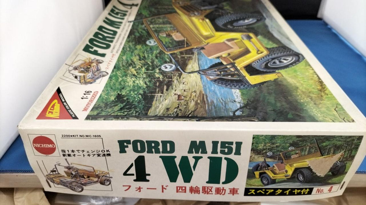 Nippon Model Co., Ltd. FORD M151 1/16 Plastic Model - Banzai Thrifting | BanzaiHobby