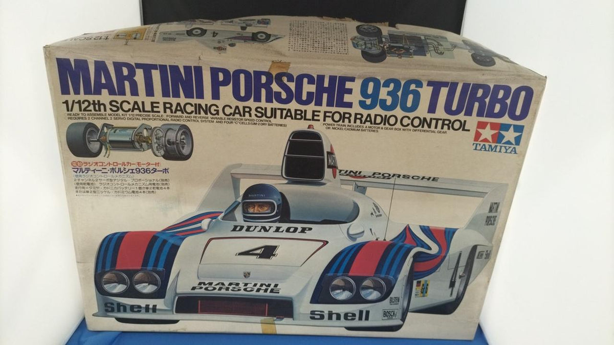 Tamiya MARTINA PORSCHE 936 TUBO Electric Radio Control Car - Banzai Thrifting | BanzaiHobby