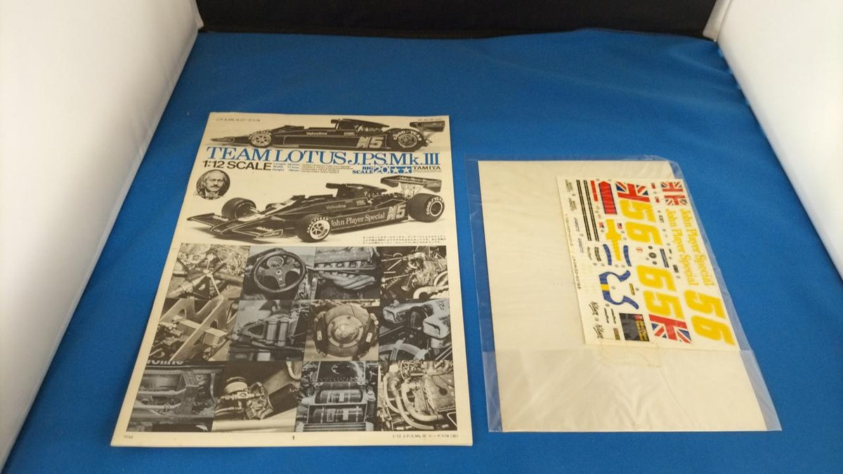 Tamiya LOTUS78 JPS MK3 Plastic Model - Banzai Thrifting | BanzaiHobby