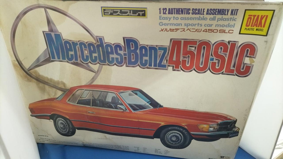 OTAKI Mercedes-Benz 450SLC Plastic Model - Banzai Thrifting | BanzaiHobby