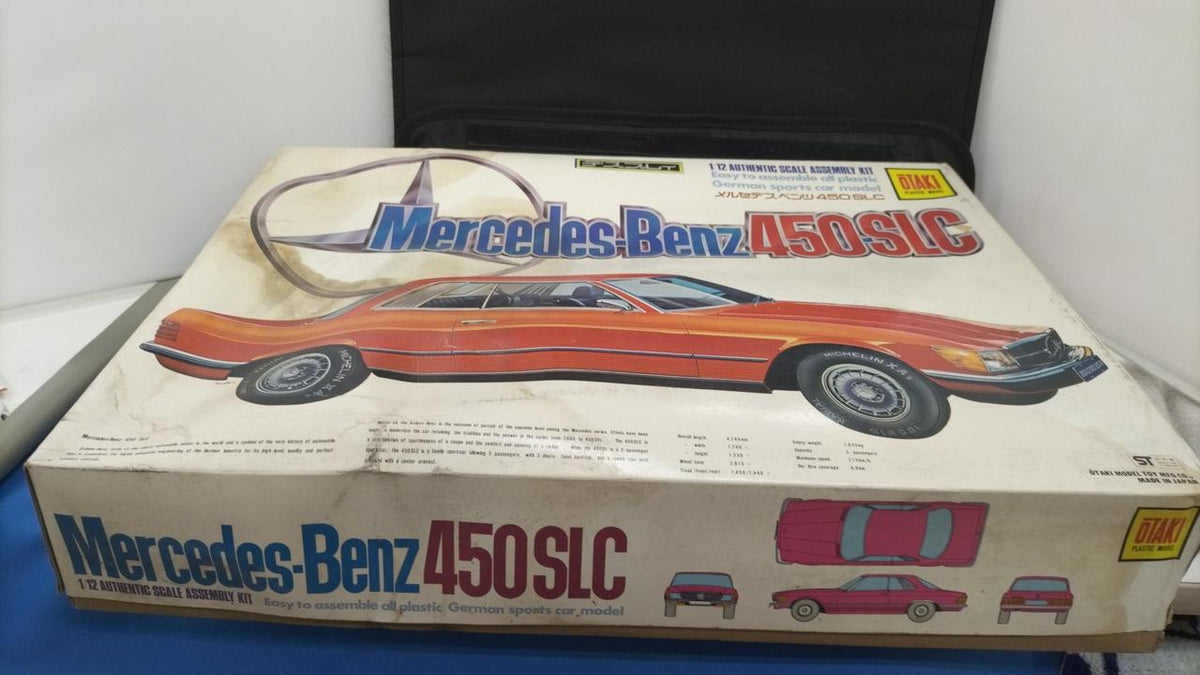 OTAKI Mercedes-Benz 450SLC Plastic Model - Banzai Thrifting | BanzaiHobby
