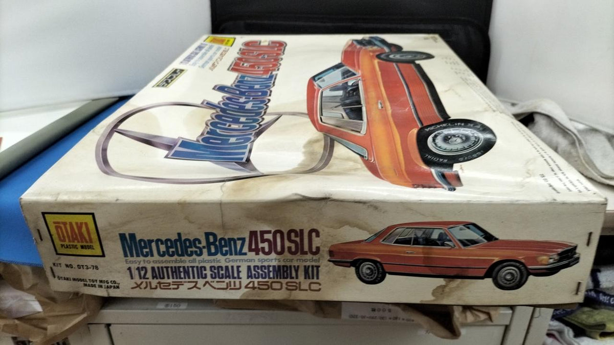 OTAKI Mercedes-Benz 450SLC Plastic Model - Banzai Thrifting | BanzaiHobby