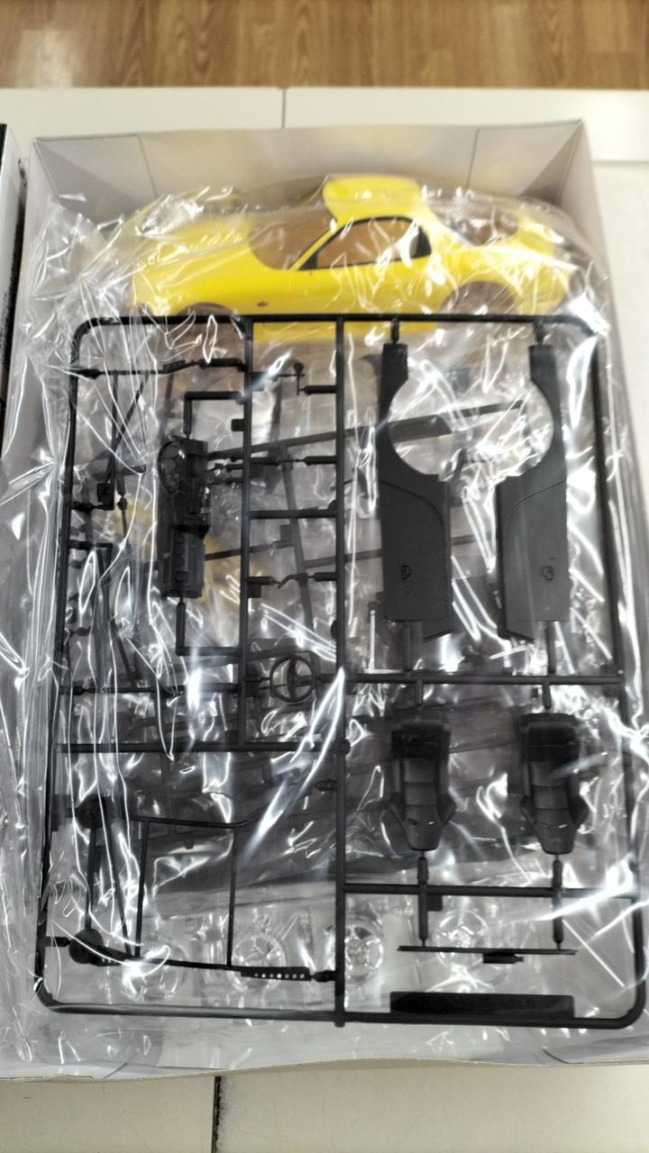 Qingdao Cultural Teaching Materials Company 1/24 Initial D FC3S RX-7 - Banzai Thrifting | BanzaiHobby