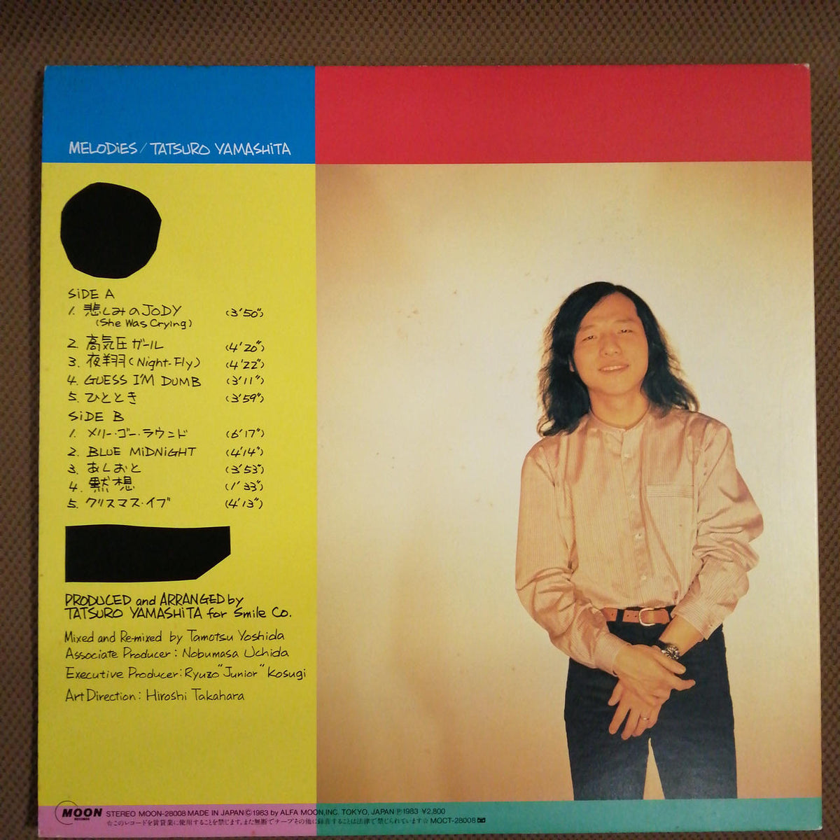 MOON Tatsuro Yamashita / MELODIES MOON-28008 - Banzai Thrifting | BanzaiHobby