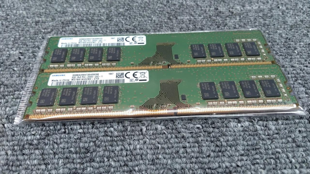 SAMSUNG DDR4 Memory 8GB 2-Piece Set PC4-2666V-UA2-11 - Banzai Thrifting | BanzaiHobby
