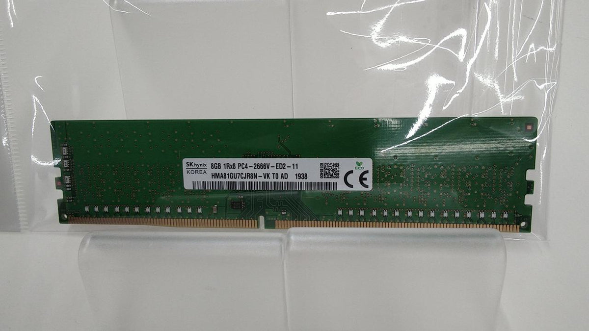 SKHYNIX DDR4-2666(PC4-21300) 8GB HMA81GU7CJR8N-VK - Banzai Thrifting | BanzaiHobby