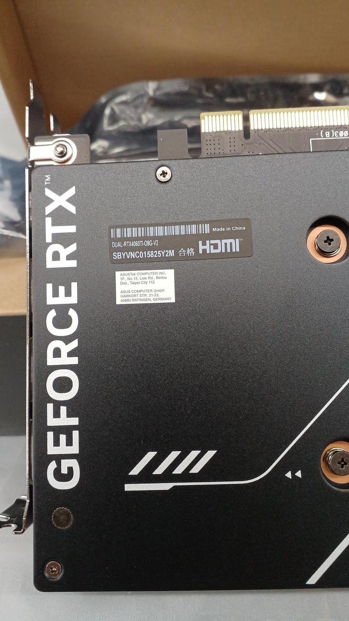 ASUS Graphics Board RTX4060TI - Banzai Thrifting | BanzaiHobby