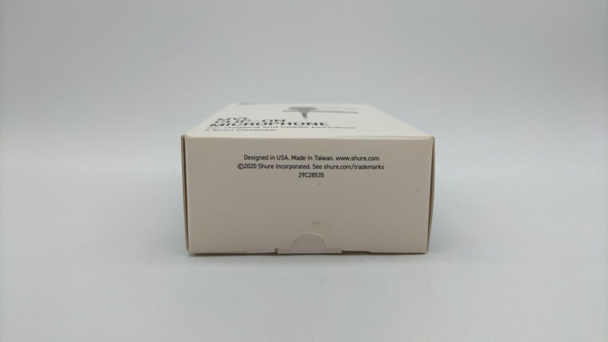 SHURE Condenser Lavalier Microphone MVL-3.5MM - Banzai Thrifting | BanzaiHobby