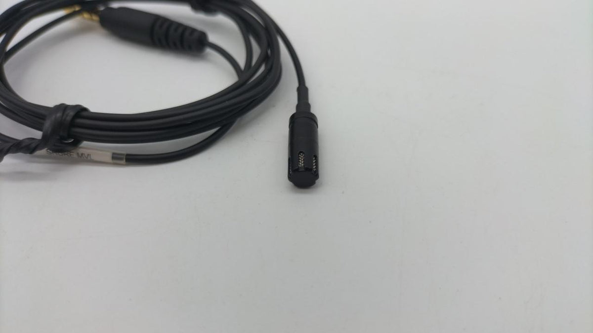SHURE Condenser Lavalier Microphone MVL-3.5MM - Banzai Thrifting | BanzaiHobby