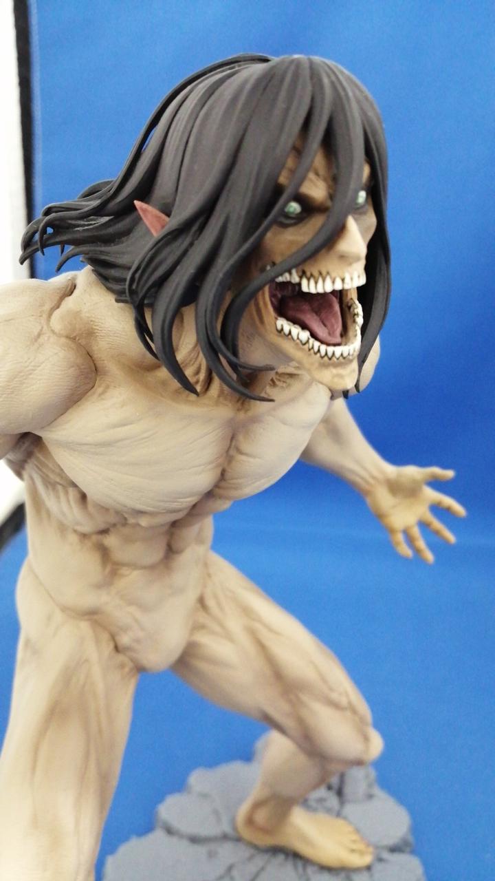 BANDAI Prize A: Eren Yeager Giant VER. Ichiban Kuji Attack on Titan ~In Search of Freedom— - Banzai Thrifting | BanzaiHobby