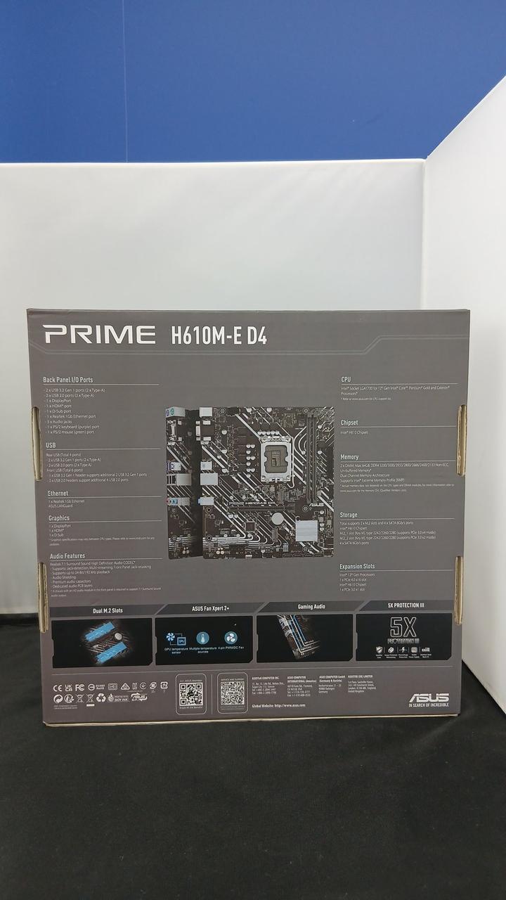 ASUS Motherboard PRIME H610M-ED4 - Banzai Thrifting | BanzaiHobby