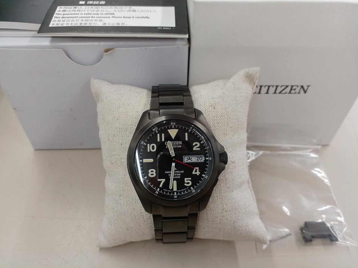 CITIZEN Radio Solar AT6085-50E - Banzai Thrifting | BanzaiHobby